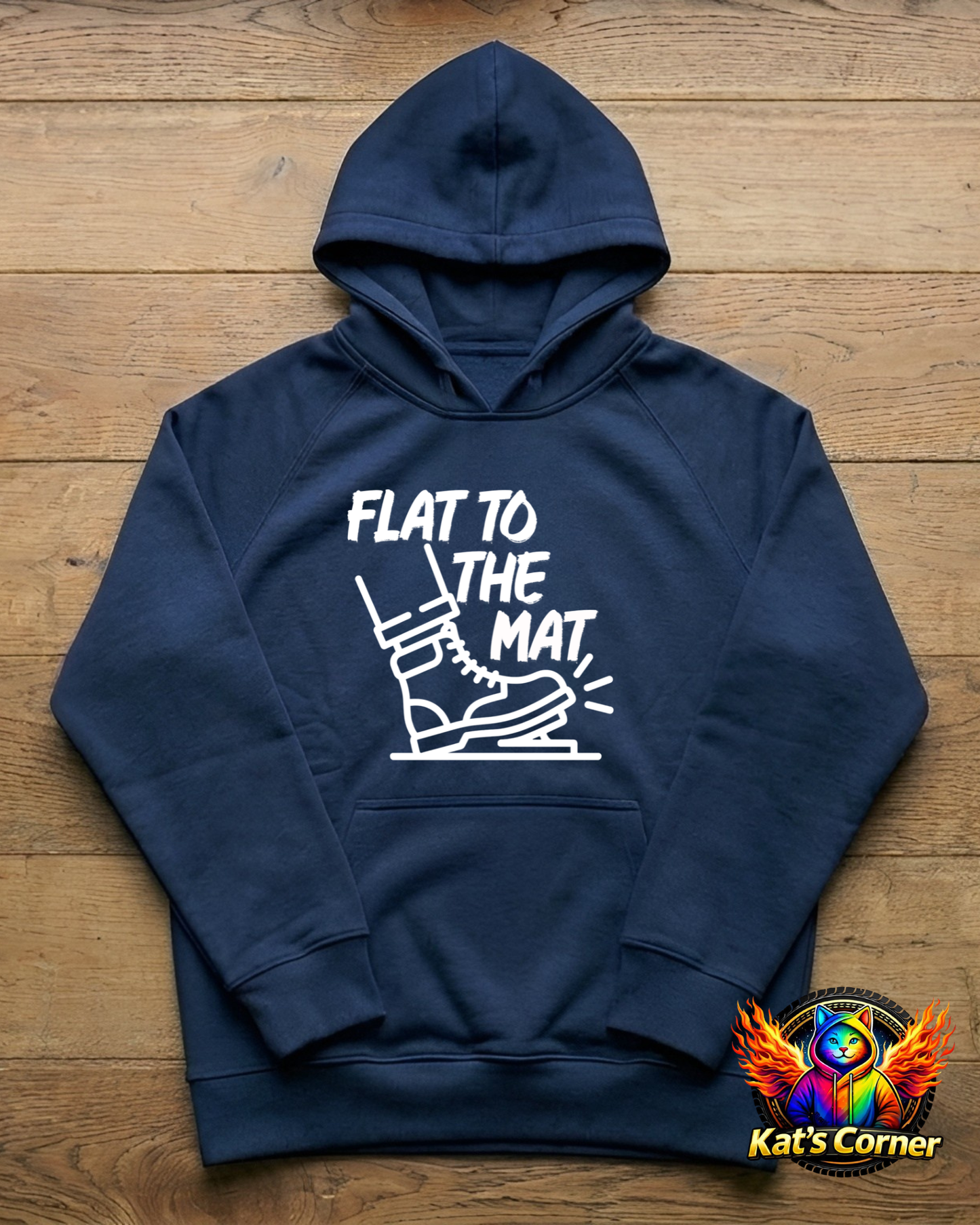 "Flat to the Mat" Unisex Hoodie