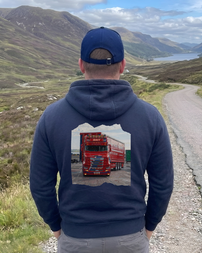 Stuart Nicol Transport Bullnose Scania – Cairnryan Ferry Edition Unisex Hoodie