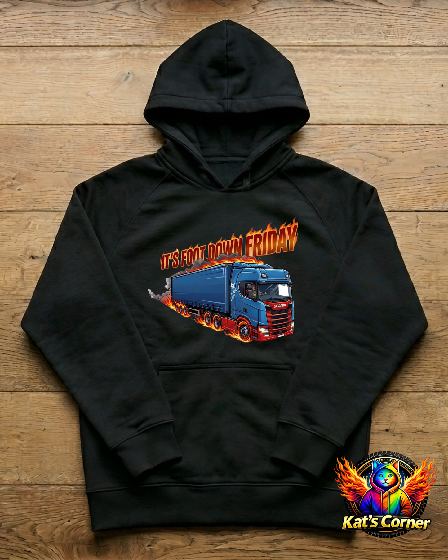 "Foot Down Friday Scania" - Unisex Hoodie