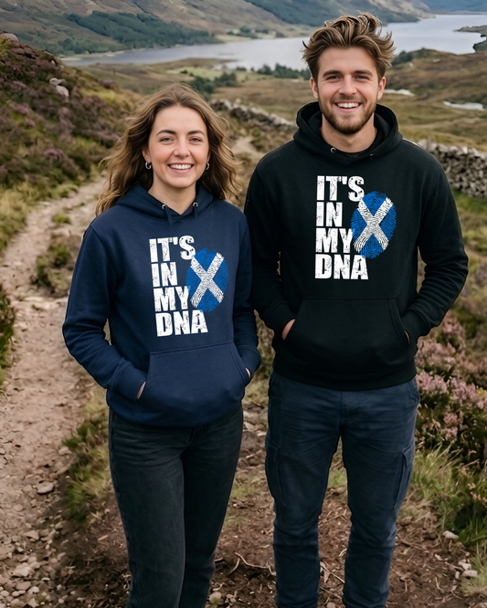 "It's in my DNA" Scottish Unisex Hoodie