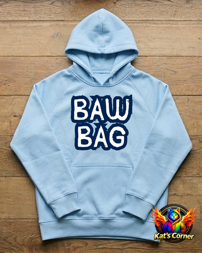 "Baw Bag" Navy Unisex Hoodie