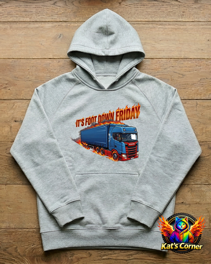 "Foot Down Friday Scania" - Unisex Hoodie