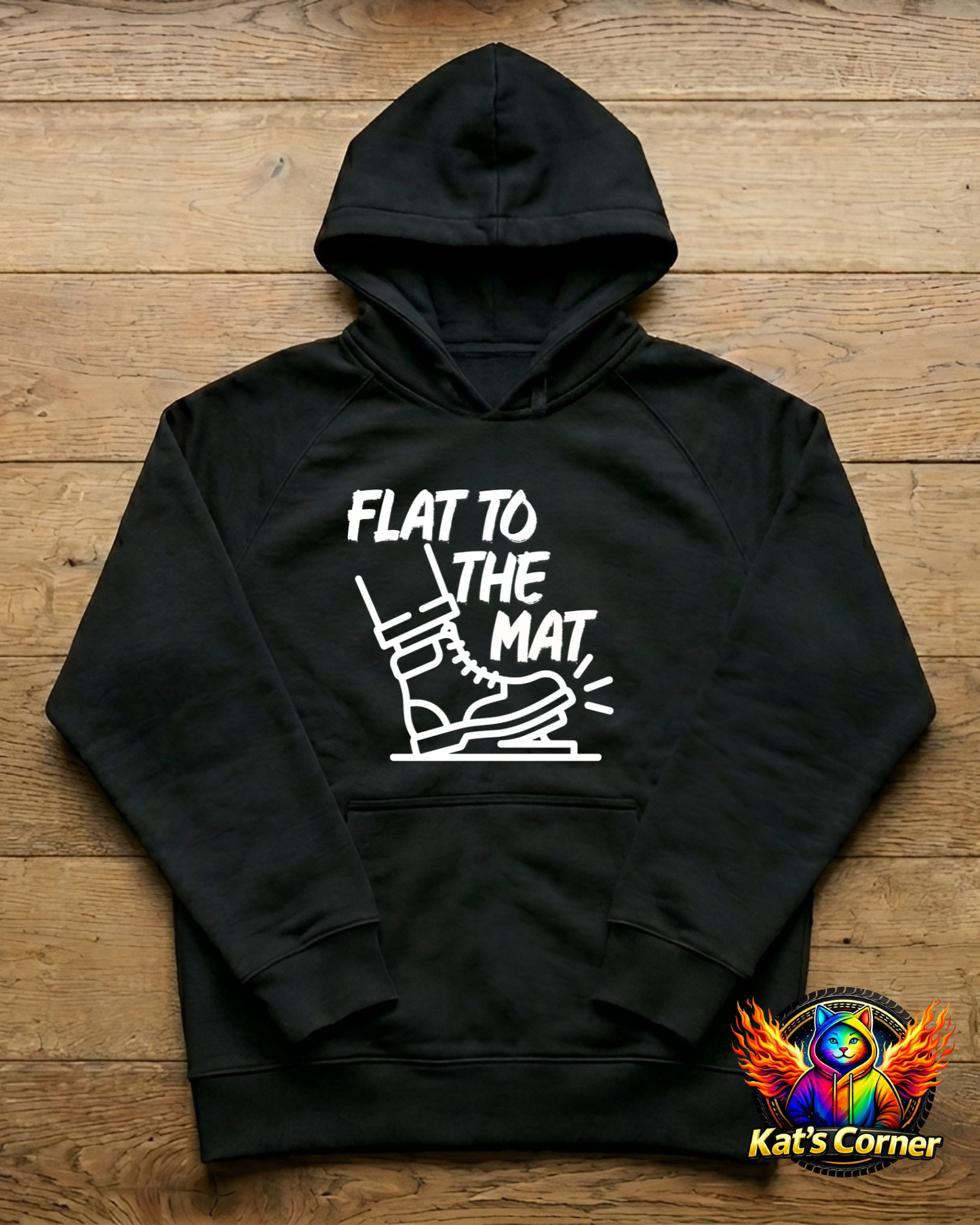 "Flat to the Mat" Unisex Hoodie