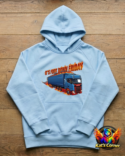 "Foot Down Friday Scania" - Unisex Hoodie