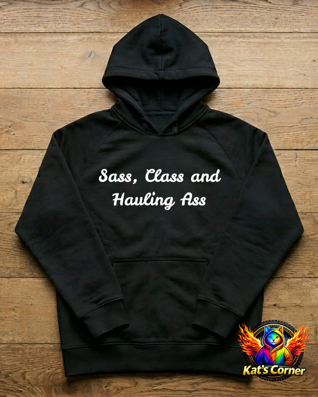 "Sass, Class and Hauling Ass" - Women's Hoodie